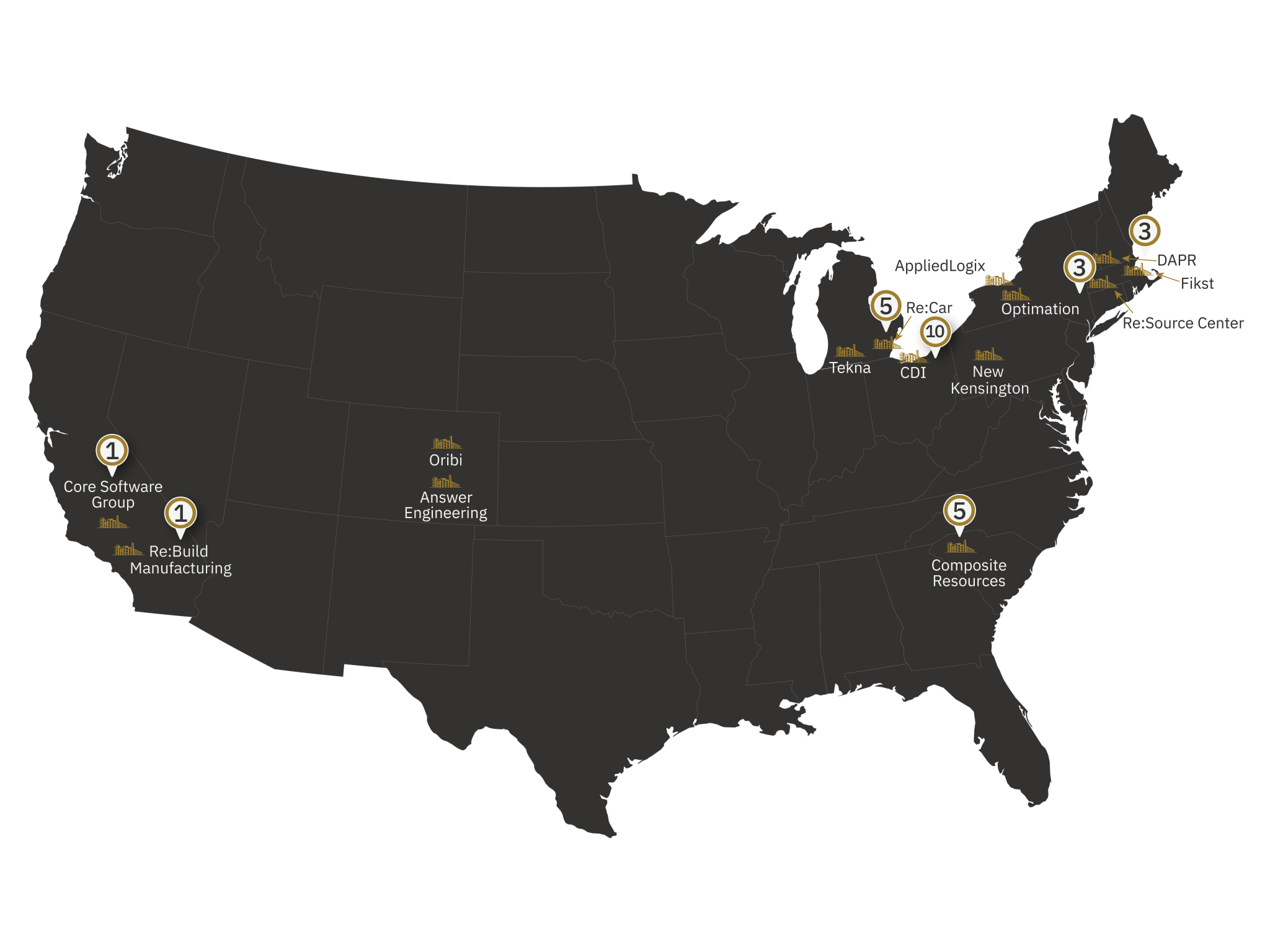 Re:Build's December 2024 New Hire Locations