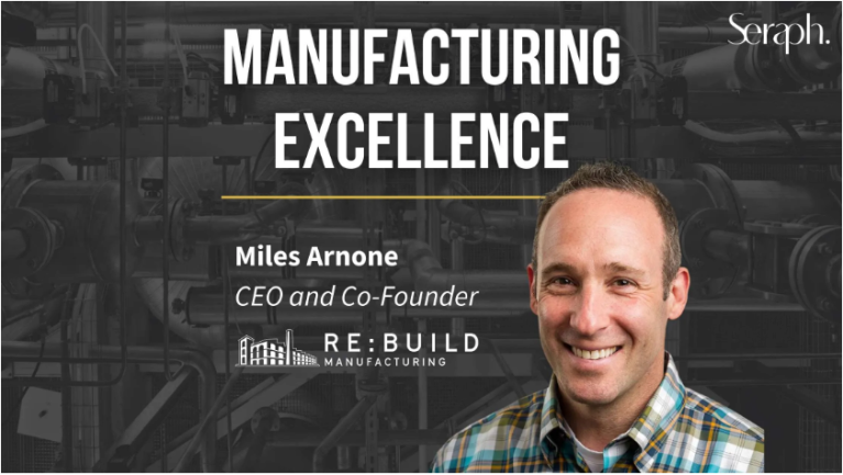 Miles Arnone featured in Manufacturing Excellence Podcast