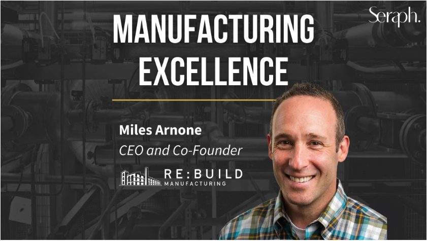 Miles Arnone featured in Manufacturing Excellence Podcast