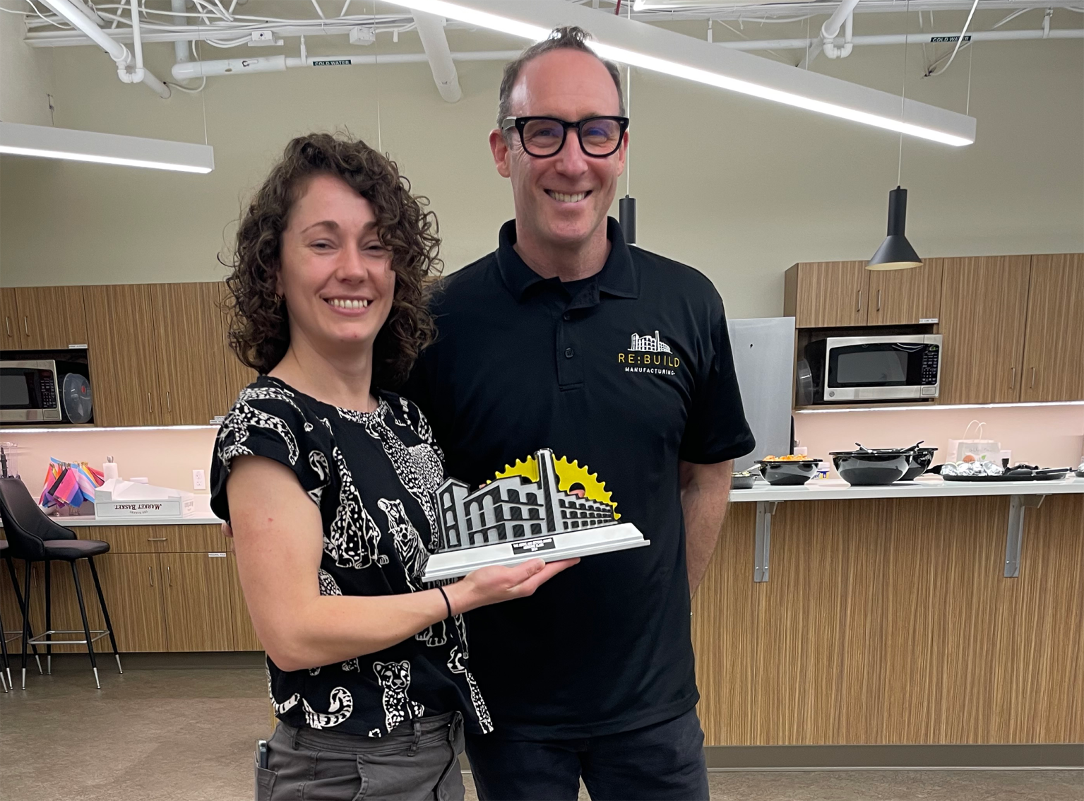 Adrienne Clark receives Re:Build Award