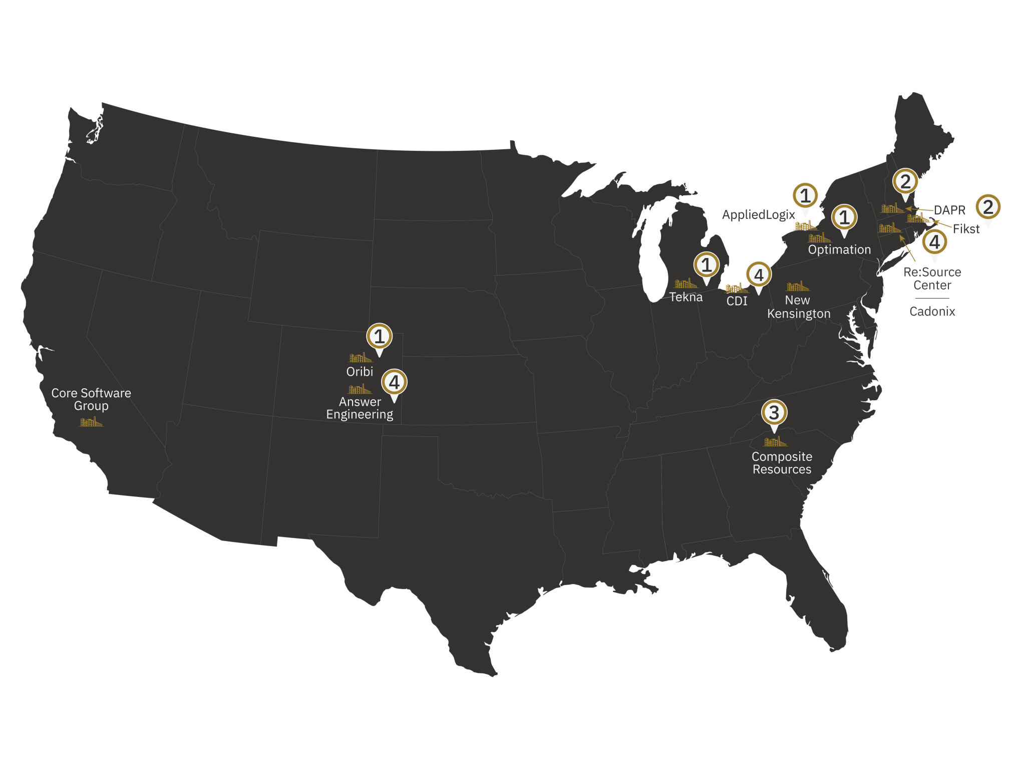 February 2025 New Hire Locations